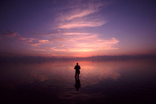 manfacingsunrise